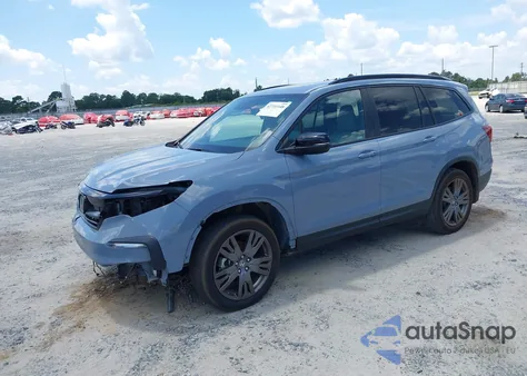 2022 Honda Pilot 2Wd Sport из США, поврежденный, VIN 5FNYF5H33NB026470